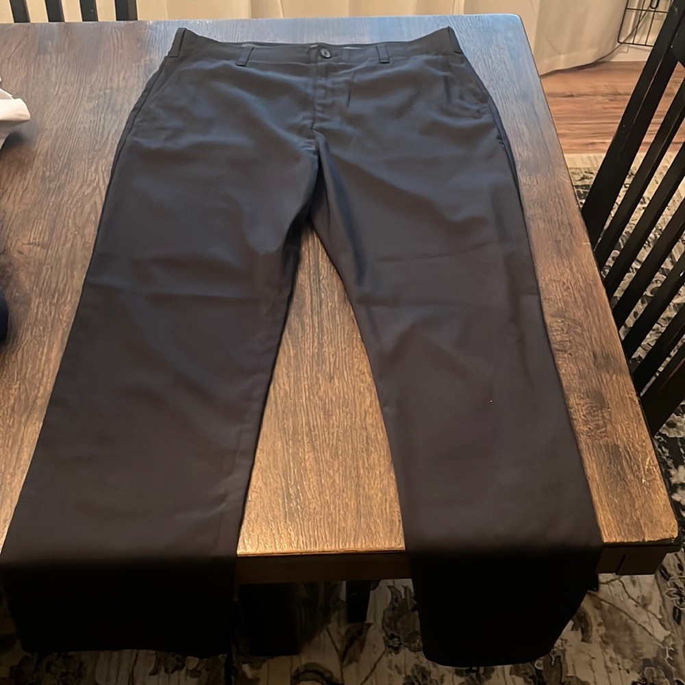Black golf pants. New